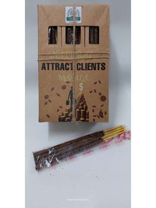 Incienso Orkay Namaste Natural Attract Clients (Atraeclientes) (12x33gr)